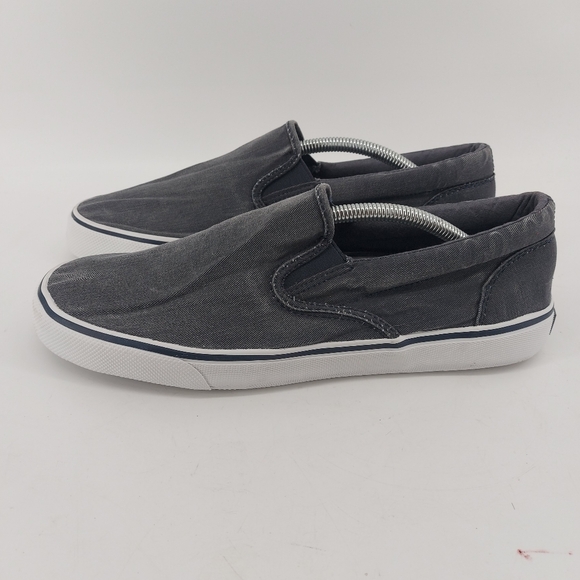 Sperry Striper 2 Slip On Gray Lifestyle Shoes - Mens Size 10.5 - Picture 3 of 7